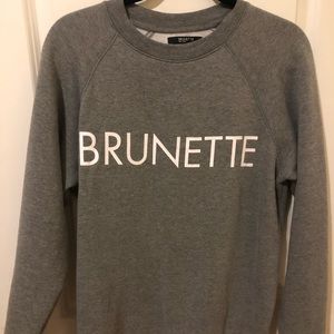 Brunette Crewneck Sweater